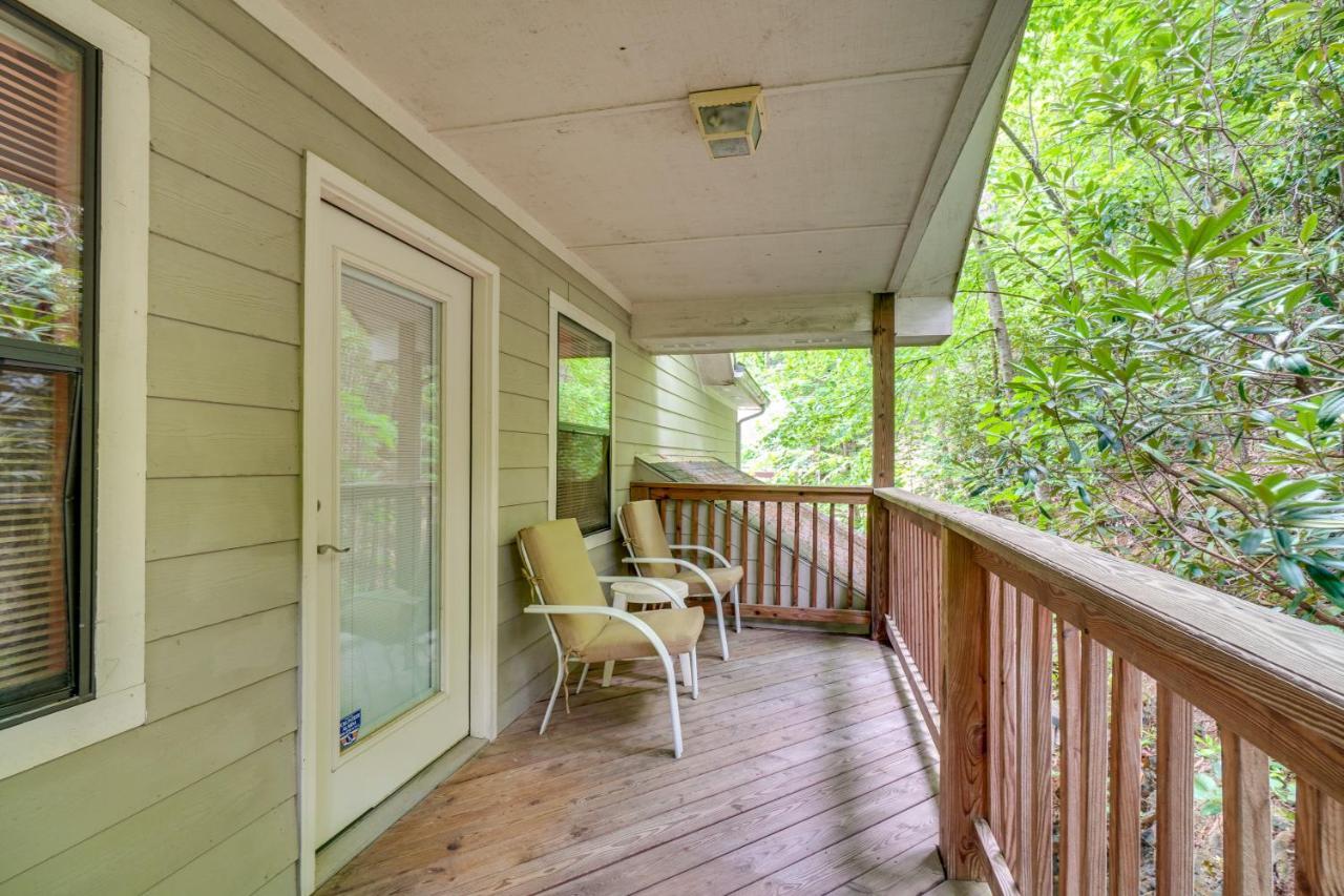 Gatlinburg Vacation Rental Balcony With Hot Tub! 外观 照片